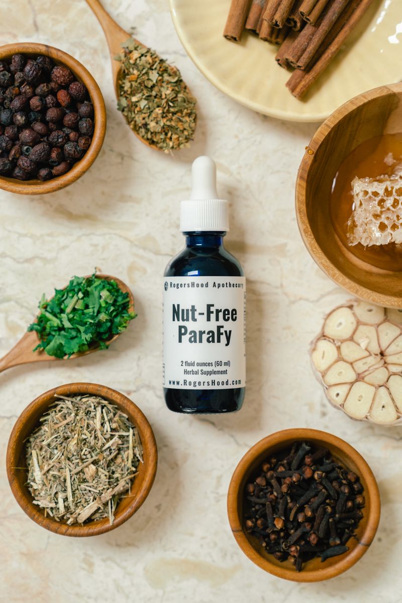 RogersHood Nut-Free ParaFy herbal tincture for parasite cleansing