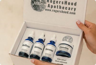 natural mold cleansing kit