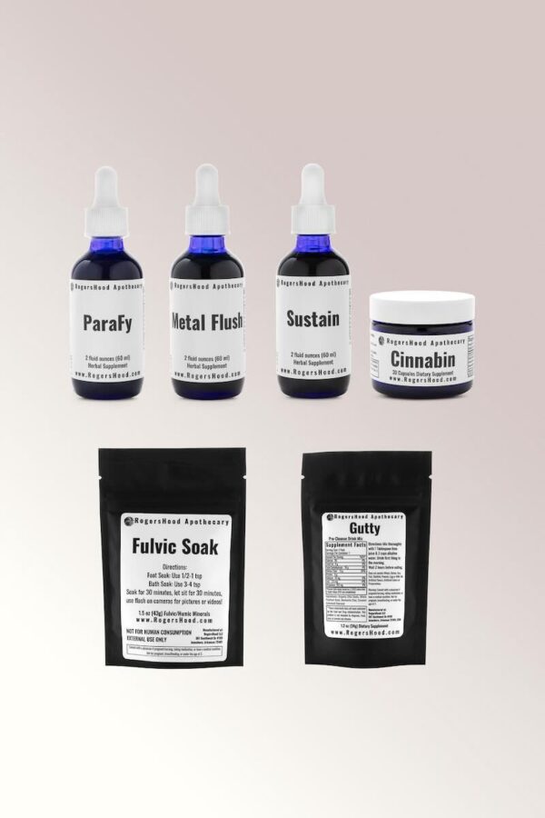Try the Ultimate ParaFy Kit by RogersHood Apothecary for your 30-day parasite cleanse